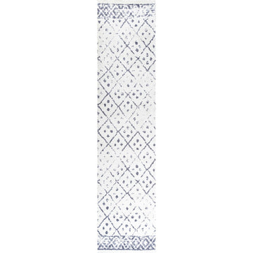 Juba Moroccan Geometric Diamond Area Rug